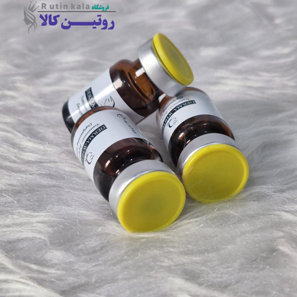 کوکتل مزوتراپی روشن کننده و ضد لک پوست برند درمادو (Derma-Whitening)