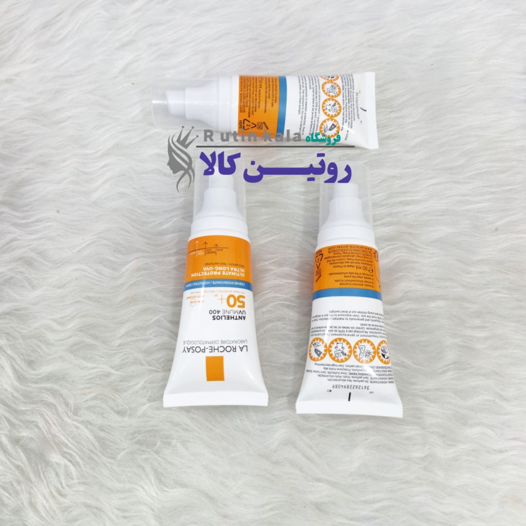 کرم ضد آفتاب آبرسان مناسب پوست خشک+SPF50 آنتلیوس لاروش پوزای