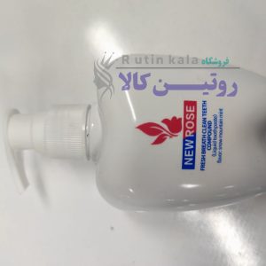 خمیر دندان پمپی برند نیو رز با حجم 200 گرم و گارانتی عودت