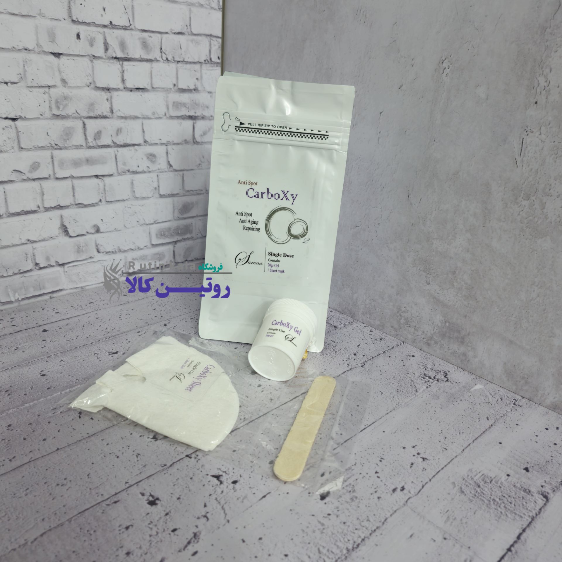 ژل کربوکسی تراپی ضد لک سورنا اصلی