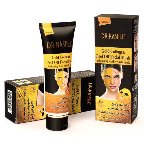 ماسک پیل آف طلا کلاژن دکتر راشل
