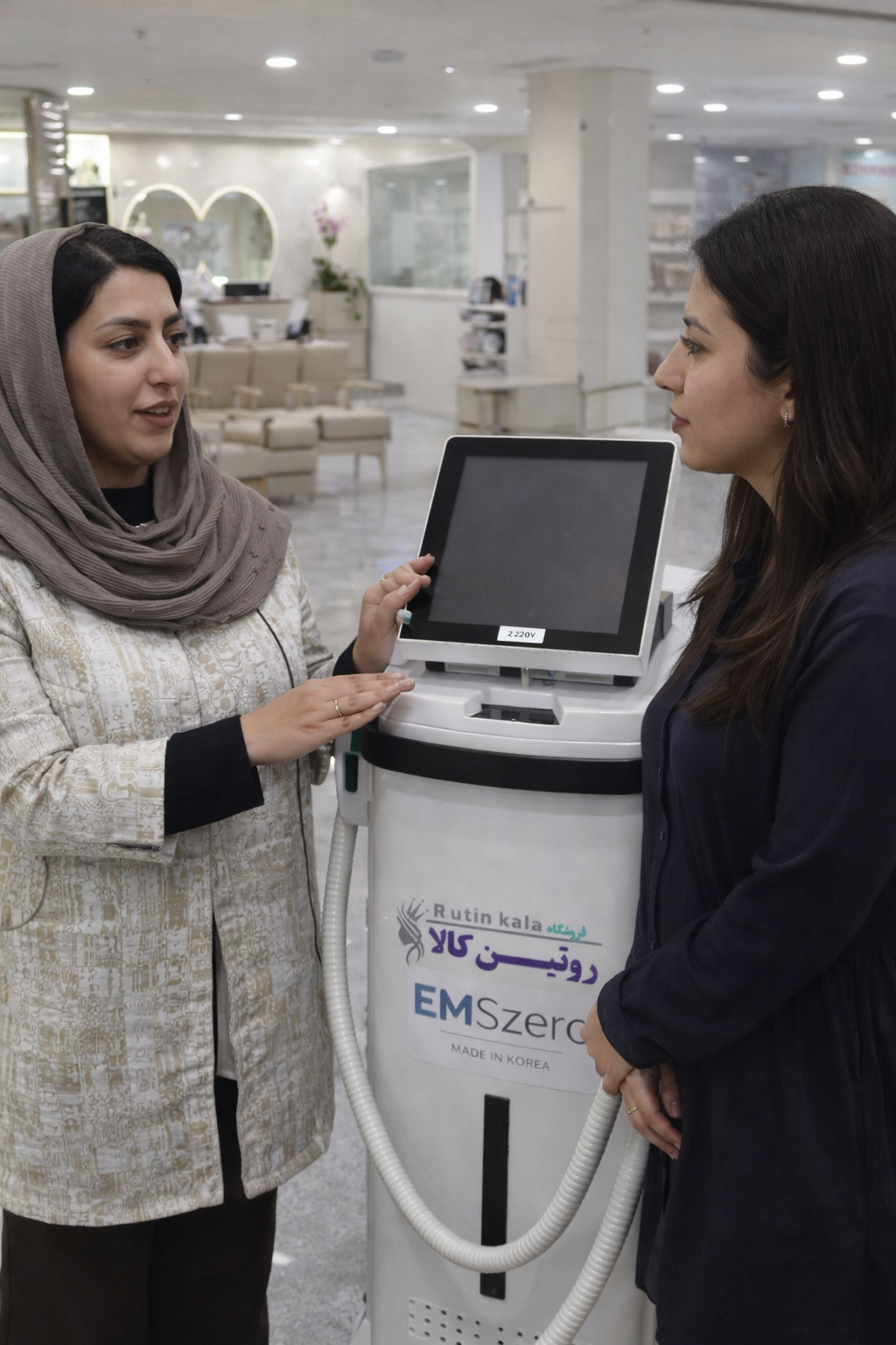 دستگاه EMS ZERO PRO لاغری و عضلهسازی همزمان بدن و صورت