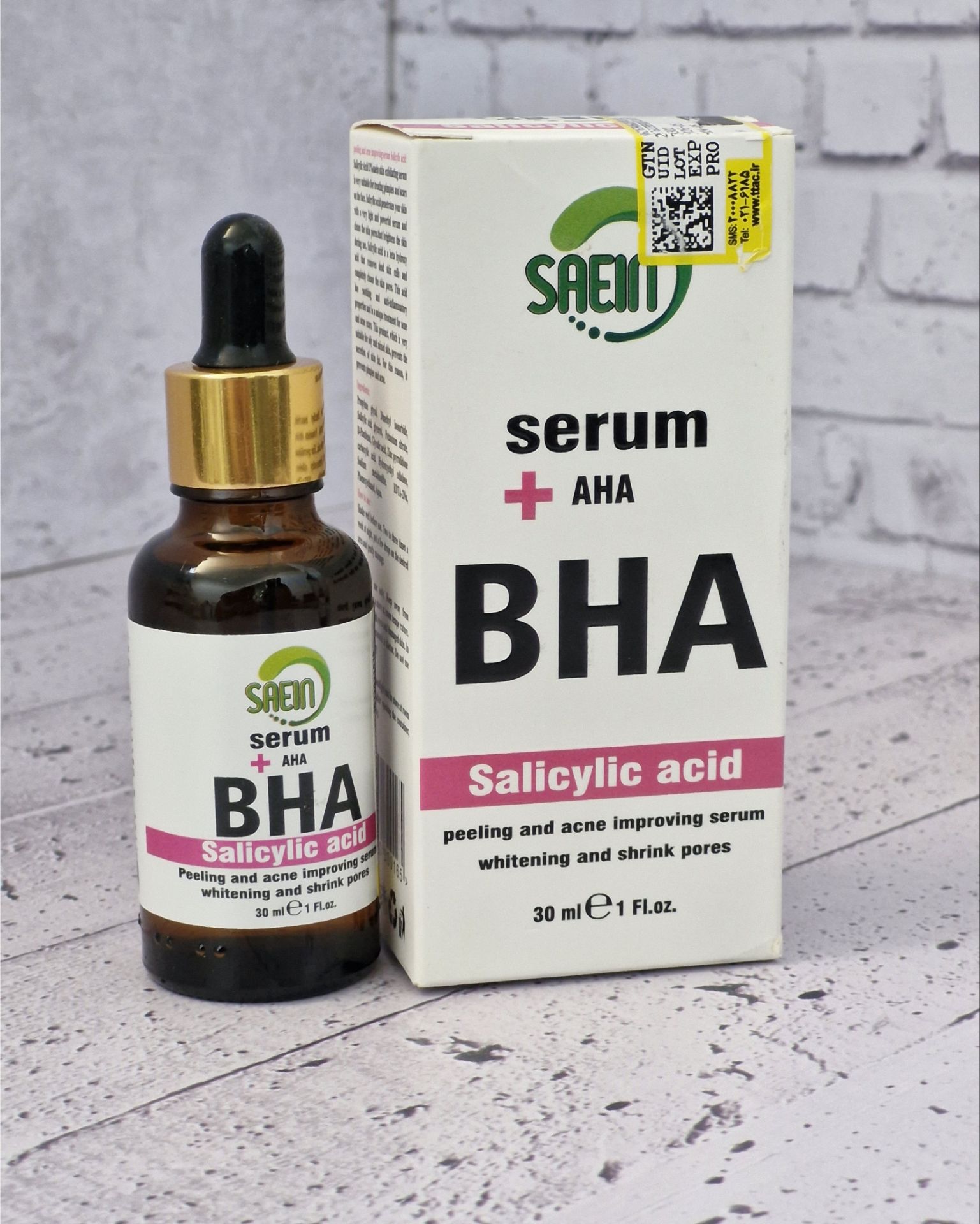 سرم لایه بردار و بهبود دهنده جوش حاوی سالسیلیک اسید سورنا - Image 3