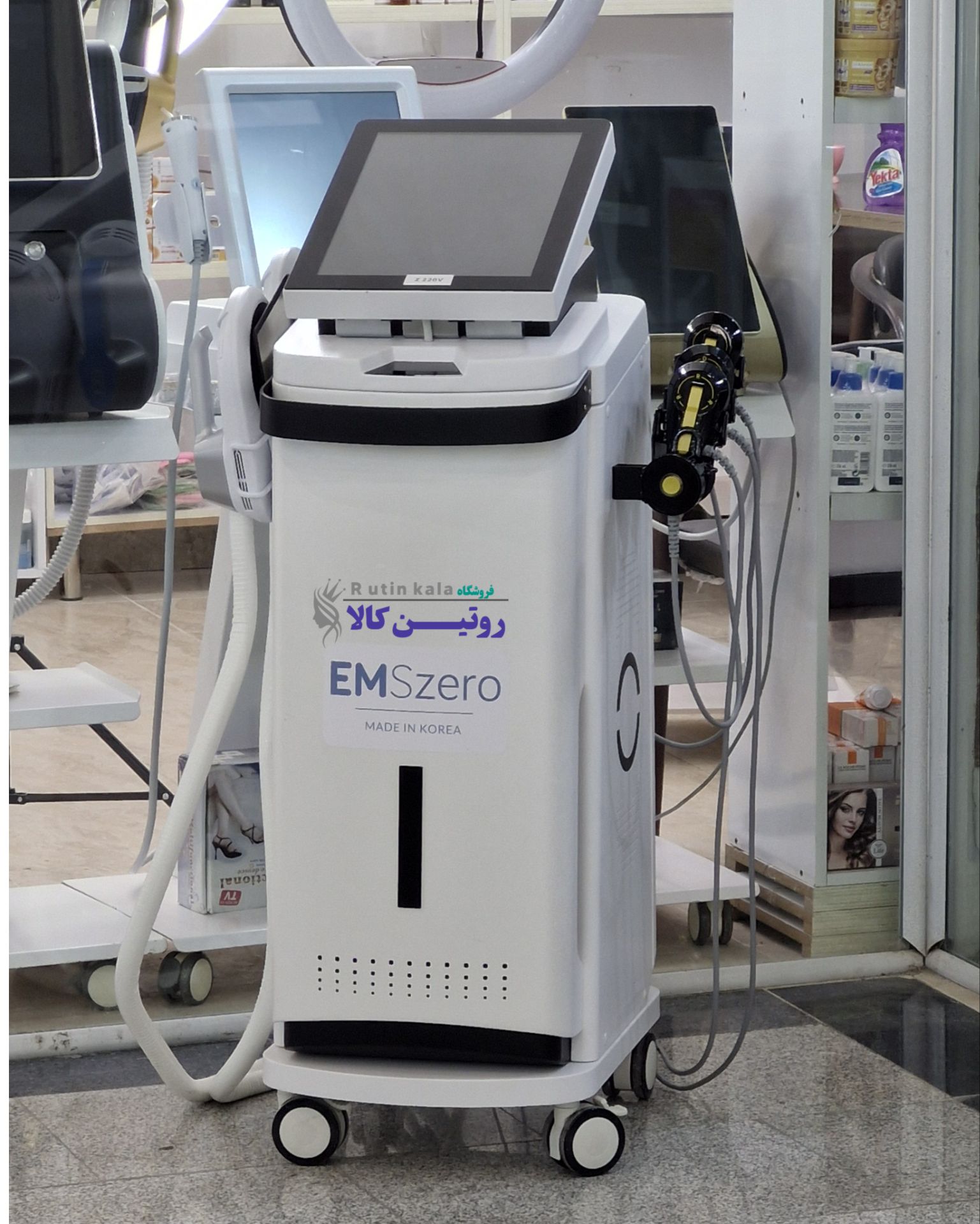 دستگاه لاغری دوکاره بدن و صورت EMSSlim