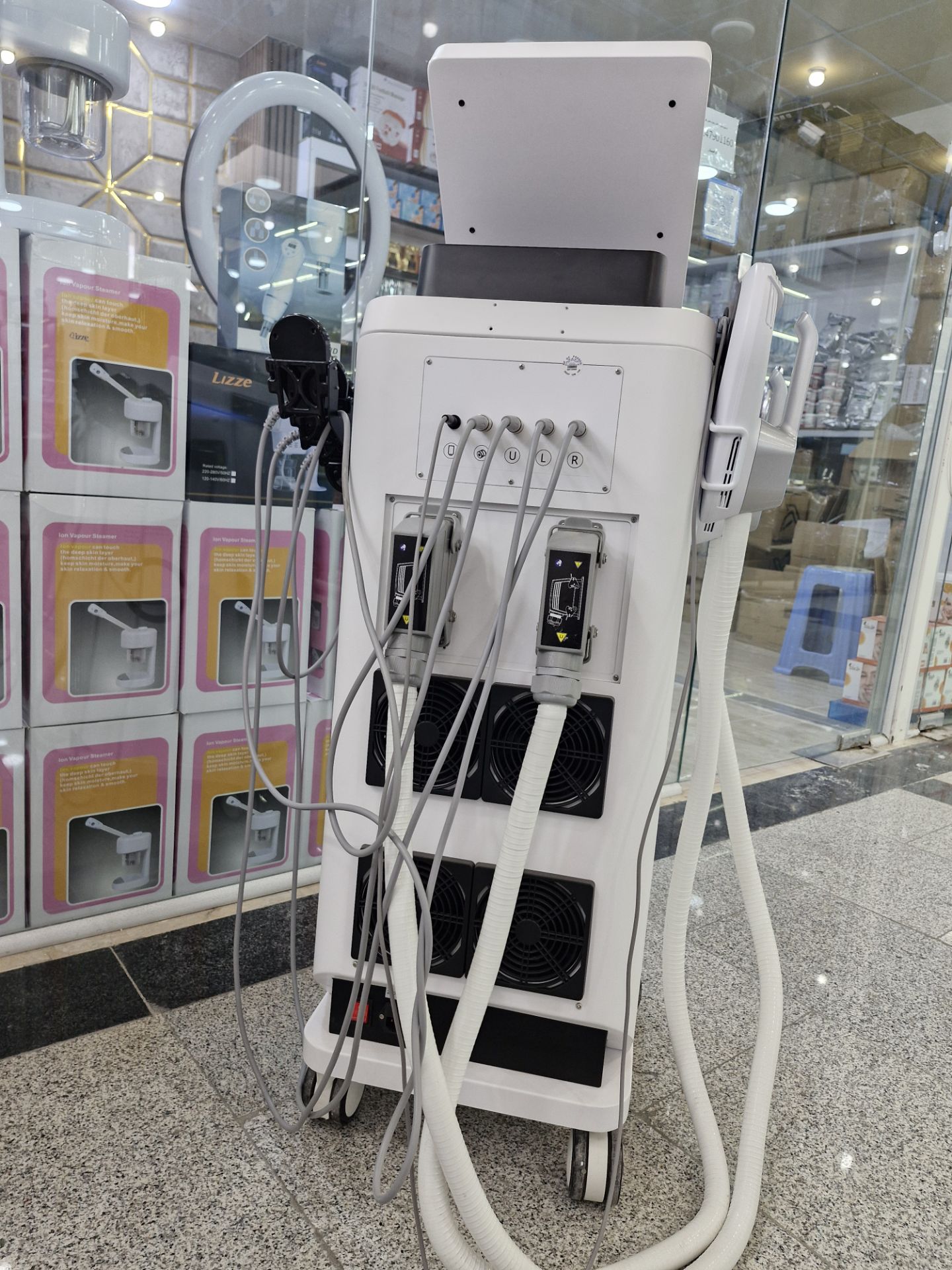 دستگاه لاغری دوکاره بدن و صورت EMSSlim