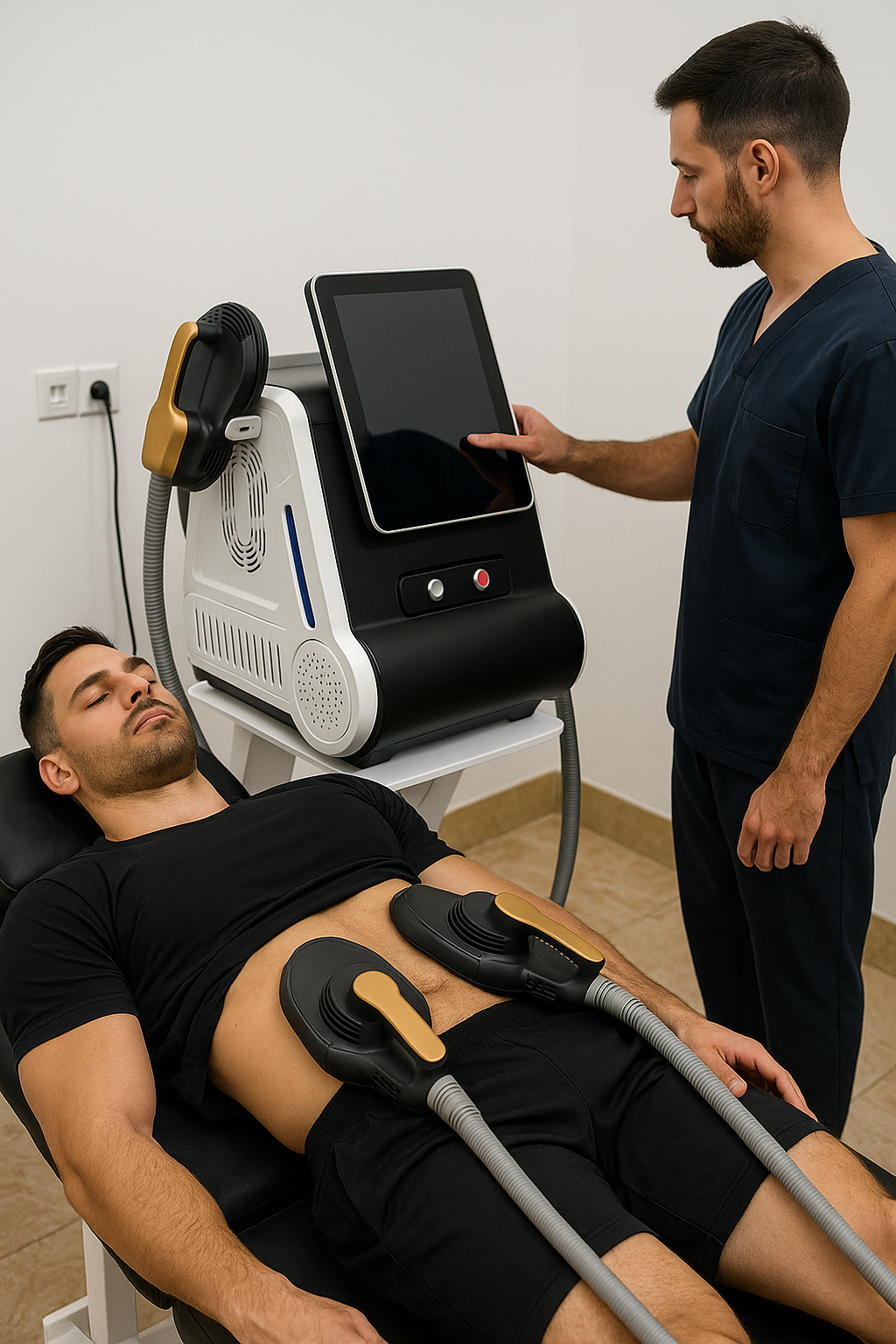 دستگاه EMS چیست و چگونه باعث لاغری و عضله‌سازی می‌شود؟