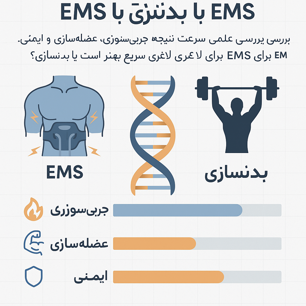 مقایسه EMS با بدنسازی